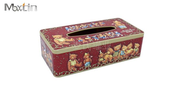 開窗結(jié)構(gòu)紙巾鐵盒 開天窗抽式紙巾鐵盒