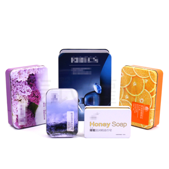 精油皂包裝鐵盒,方形手工皂鐵盒,洗臉皂鐵包裝盒