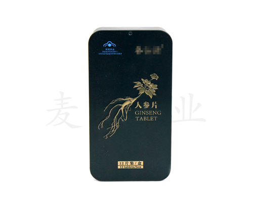 滑蓋人參片鐵盒包裝 滑蓋人參片鐵盒包裝