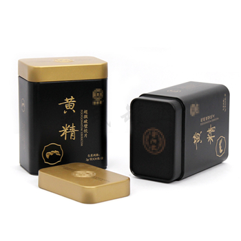 黃精超微破壁飲片包裝盒鐵盒,中藥包裝鐵盒