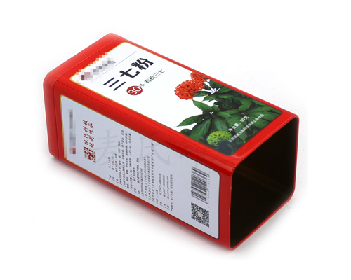 松花粉片馬口鐵盒 松花粉片馬口鐵盒