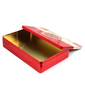 大號(hào)長方形月餅鐵盒定制,12個(gè)裝月餅馬口鐵包裝盒