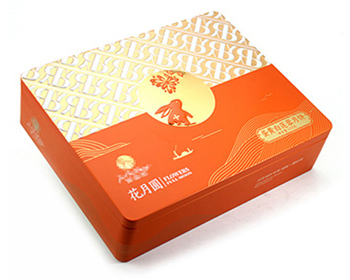 長(zhǎng)方形蛋黃白蓮蓉月餅鐵盒_通用月餅馬口鐵盒包裝源頭工廠